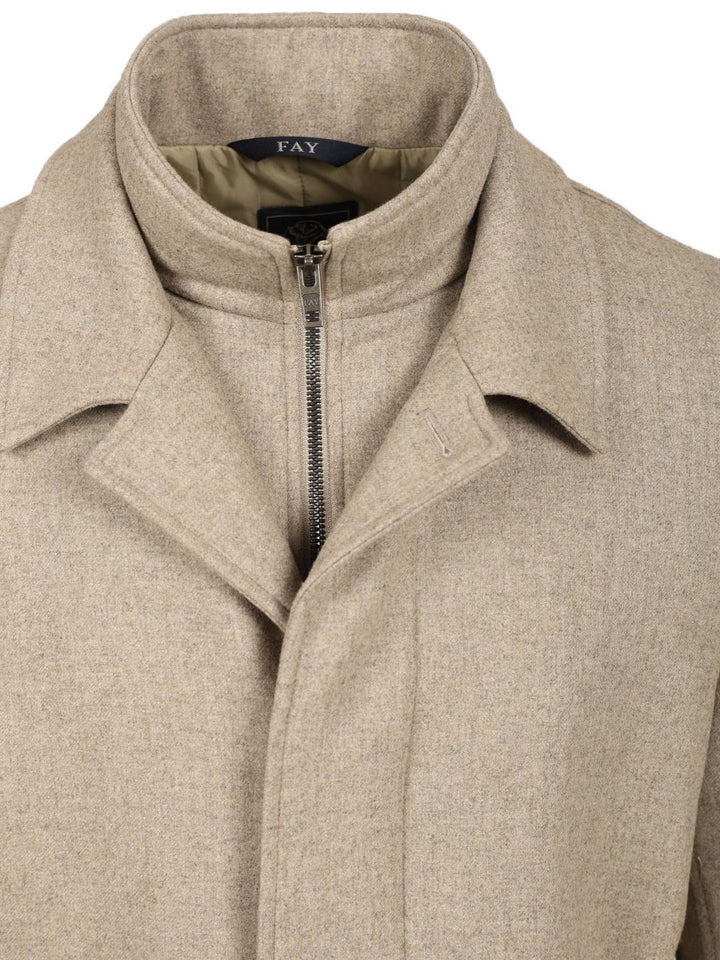 Fay Easy Morning Jackets - Beige | ffbe96f345006a65903a2d917b009cafccecf9f5