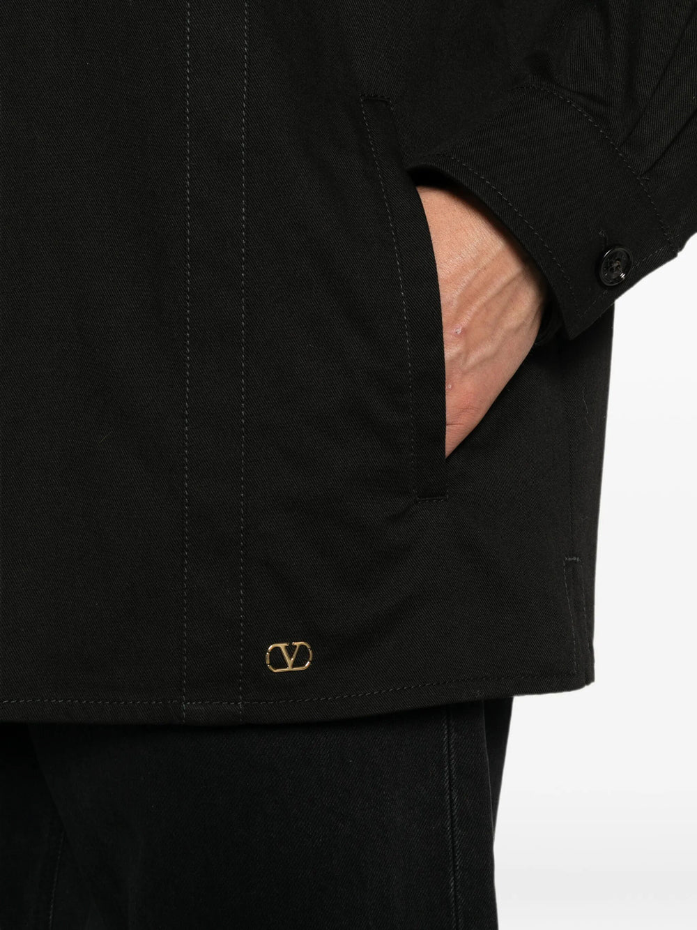 Valentino Garavani Shirt jackets - Black | 38b6c7f91bfc38b79b95a5dec5a348f0d9481862