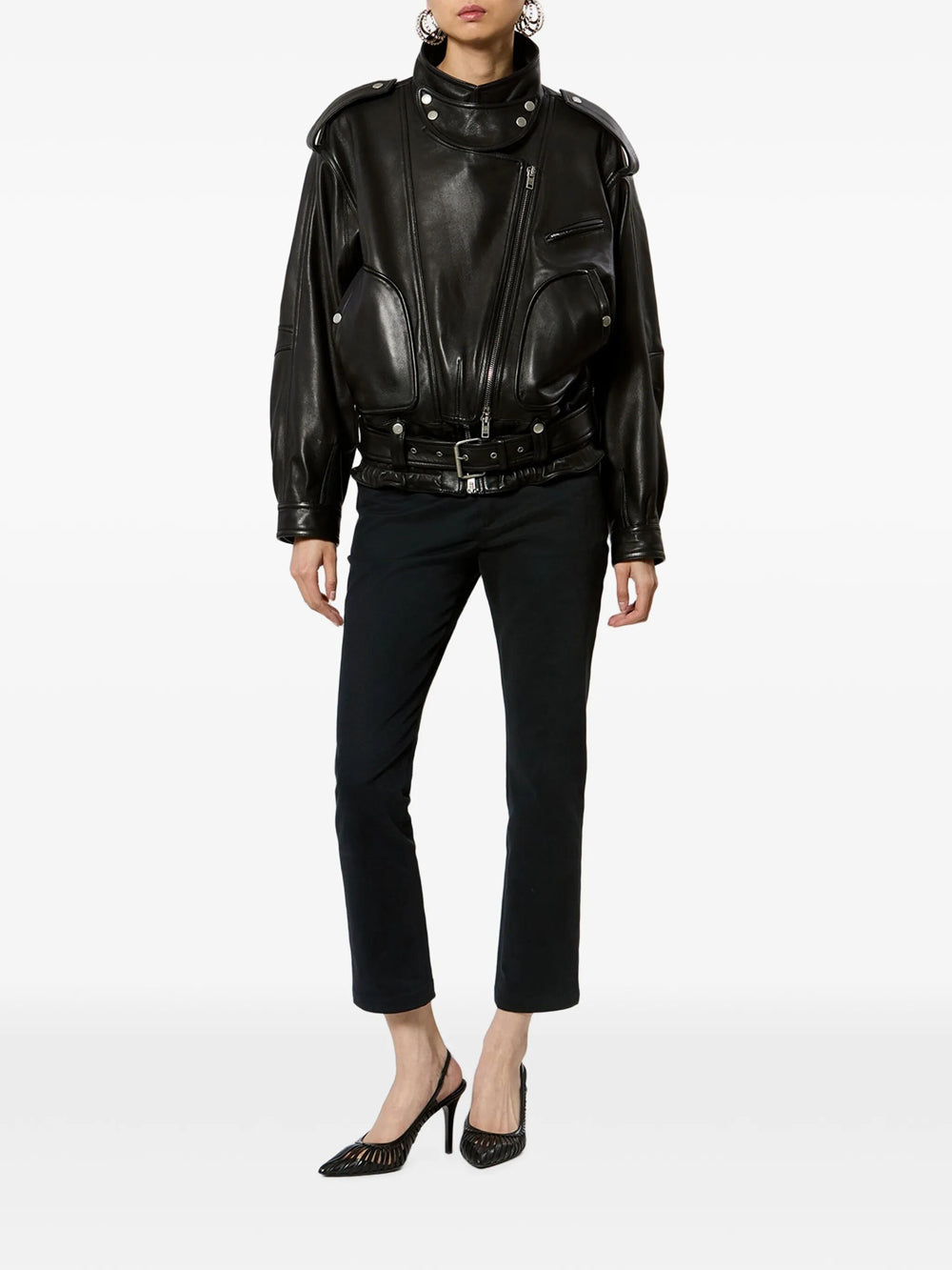 Isabel Marant Leather - Black | b97cf9bca1687a1607cc8f2366207aa2aed800ff