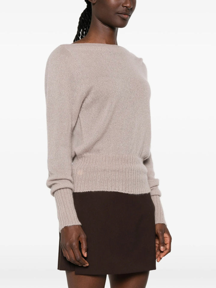 Tom Ford Round neck - Nude & Neutrals | c738671a21aa54dfbea74cd8e47f1f22bb684522