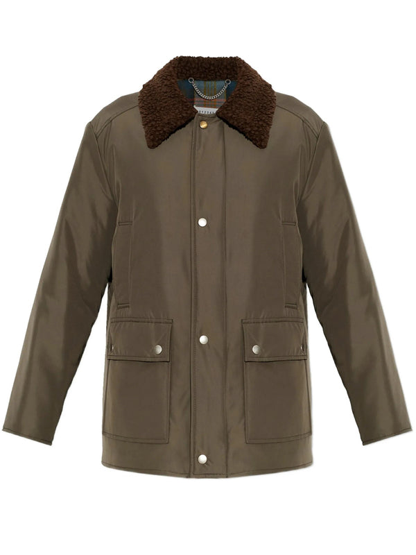 Jacket With Shearling Collar