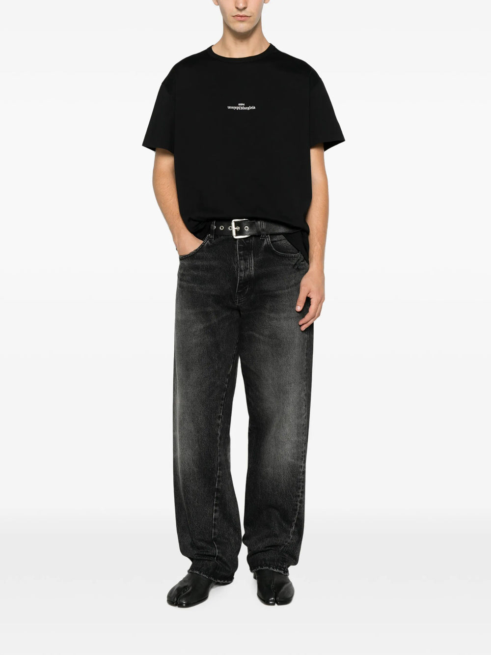Maison Martin Margiela T-SHIRT - Black | 7c23a596b3ffae24f9e58a49147e3b44a49e179d