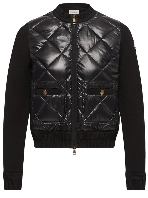Cotton Padded Cardigan