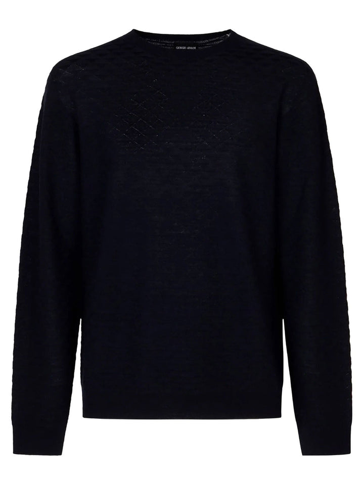 Giorgio Armani MAGLIA - Blue | 1e67b0746bf0b9a413303990461aaaf693abcfd7