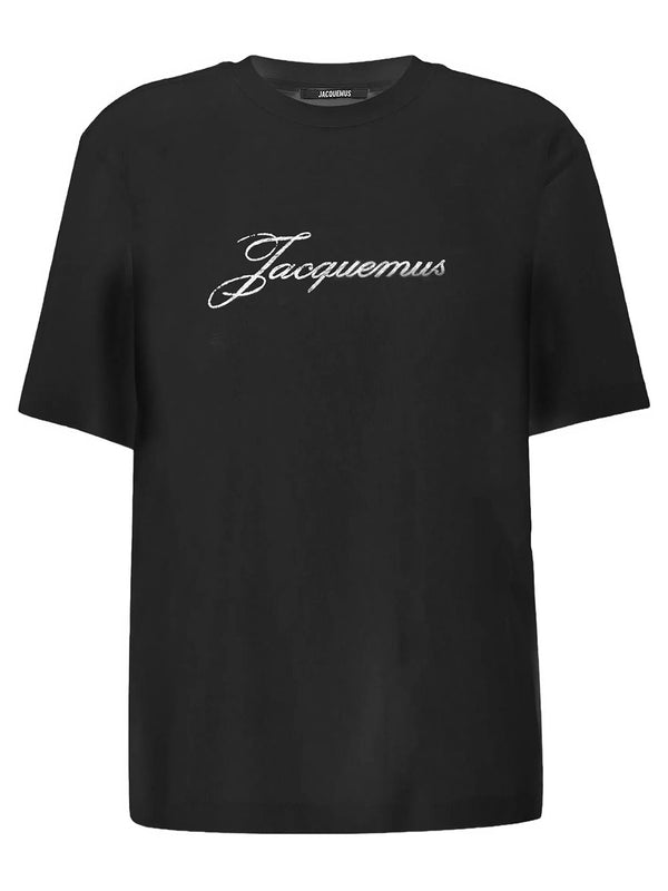 Le T-Shirt Jacquemus In Cotton Blend With Logo Print