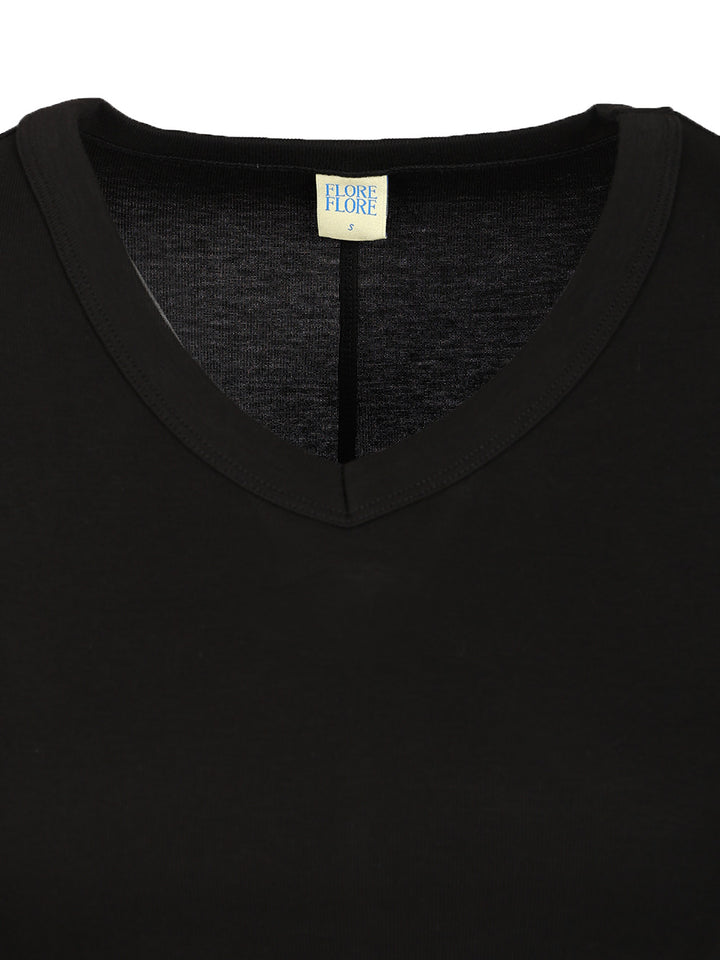 Flore Flore  Jill T-Shirt - Black | 93dd72944a7fded787546f5edff7f00706972812