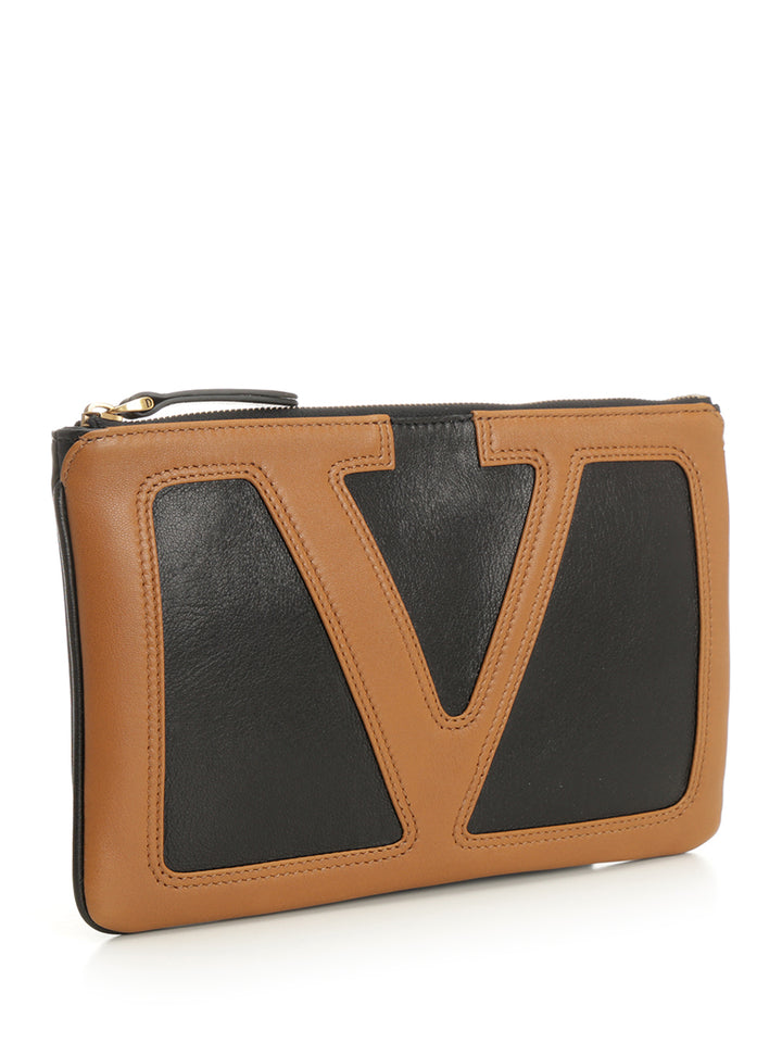 Valentino Garavani Viva Superstar Small leather goods - Black | 711277506cc2f4ddf26d4a484b7bd2785859ab04