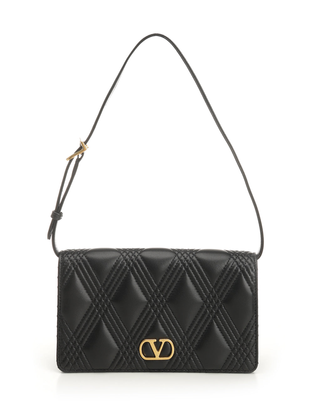 Valentino Garavani Quiltie 67 Small leather goods - Black | b7eda2418954168adacd517a21a742fa031b8091