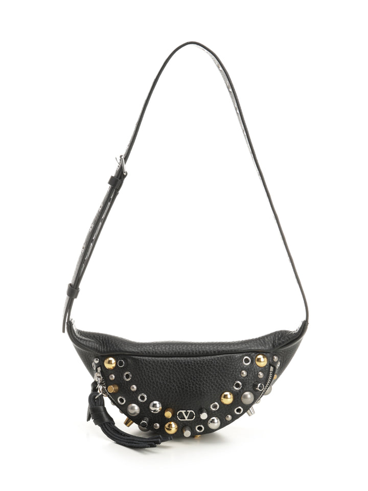 Valentino Garavani Nellcote Belt Bags - Black | 316cb5d66355ce59fb4305d43dab83e12cfa8b86