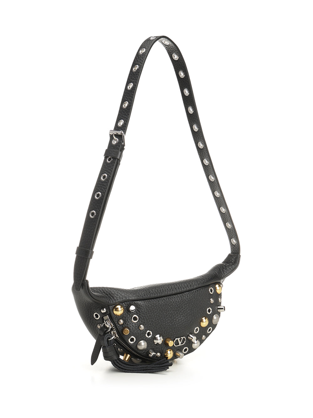 Valentino Garavani Nellcote Belt Bags - Black | 5c84aa5ec9448d58bb24e57ad69549ecb3558ed5