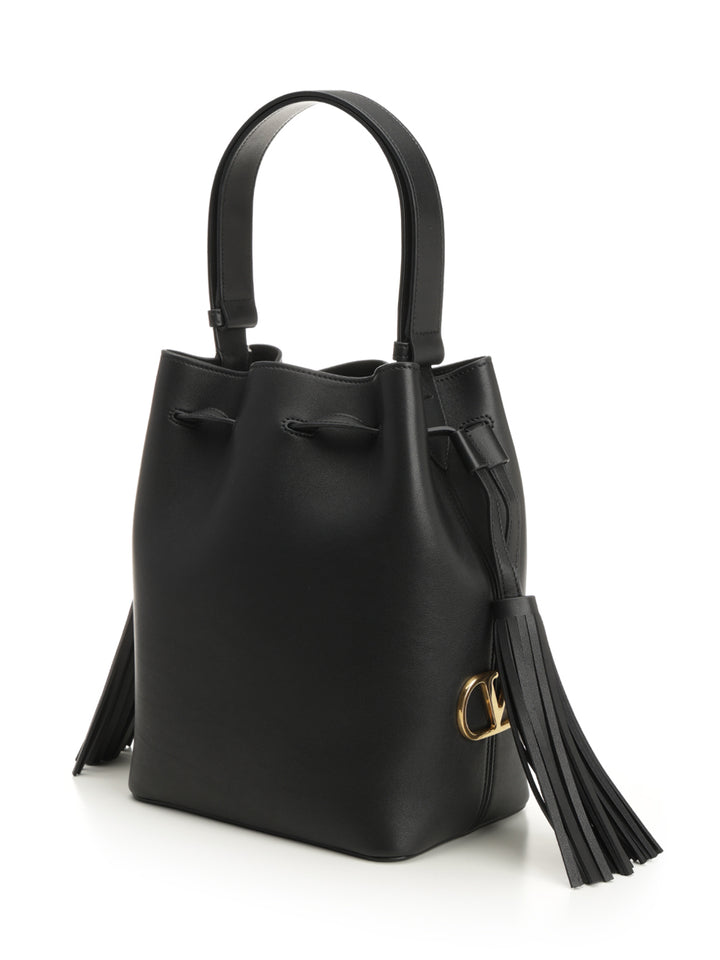 Valentino Garavani Vlogo Signature Handbags - Black | 791a84b663d88f283e20192dc7e4ae97f4c4b8c4
