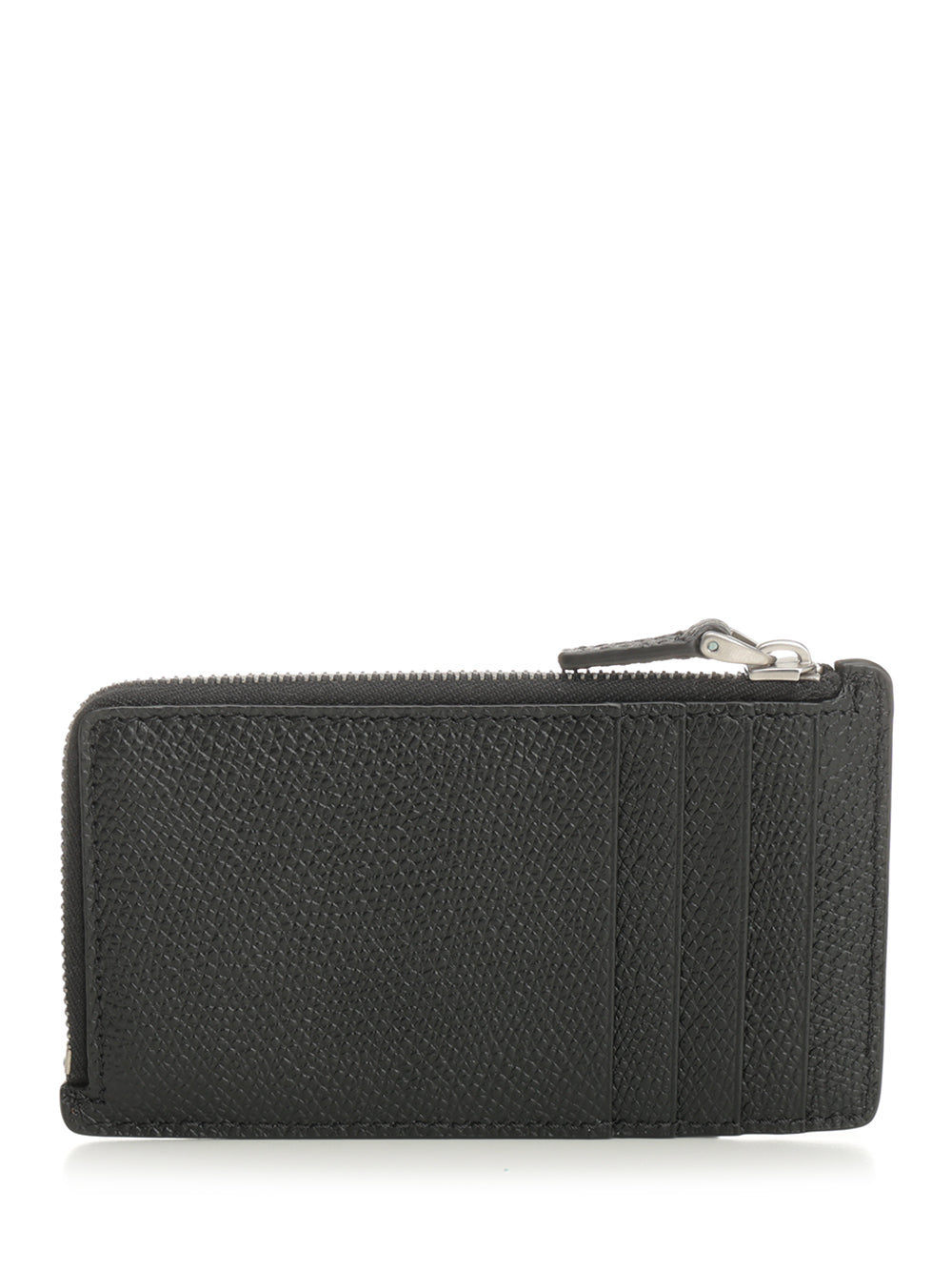 Valentino Garavani Vlogo Leather Zip Around Card Holder Small leather goods - Black | 4230e8fe9f6aacf332c4cc0634d45b51510958a2