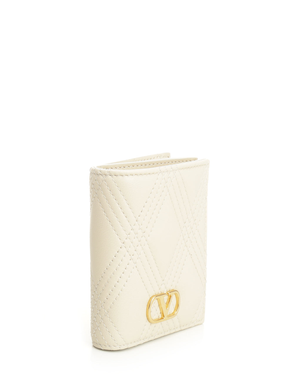 Valentino Garavani Quilted 67 Leather Wallet Wallets - White | bf48bfdf59e4fefa4557781ee843742f82b97775