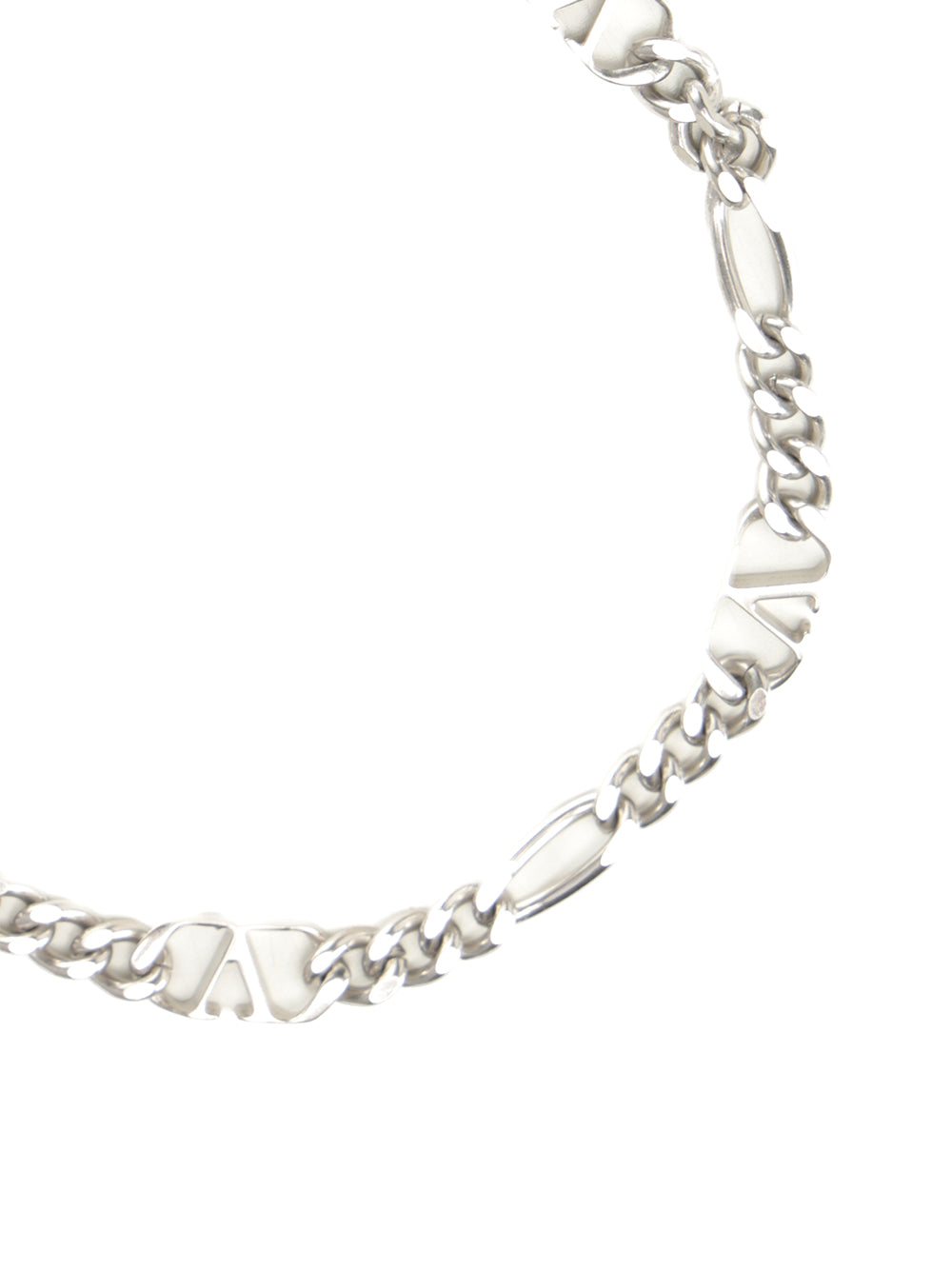 Valentino Garavani Vlogo Chain Bracelet Jewelry - Silver | 70f24a9281ae81aab0f25a37b35fedcf5cbee3c8