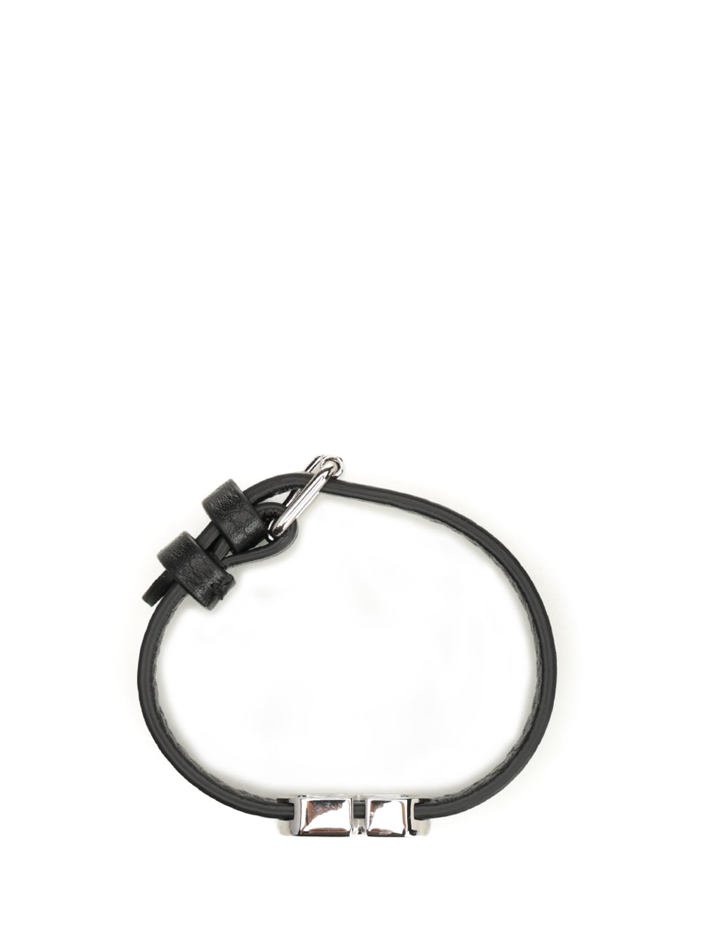 Valentino Garavani Vlogo Signature Leather Bracelet Jewelry - Black | cb0ab397f23dae39d51de9d9c64282ed4ed3b645