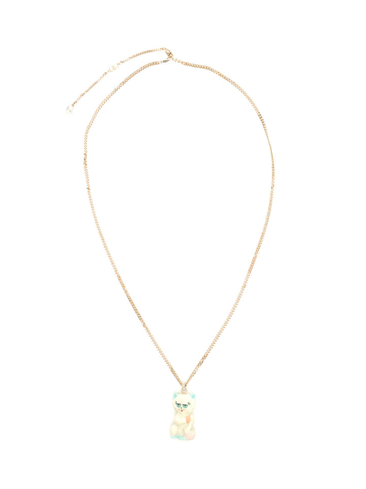Valentino Garavani Le Chat Necklace Jewelry - Gold | 30e744fe0d5d6d916c474d5955c0d990a3d2a971