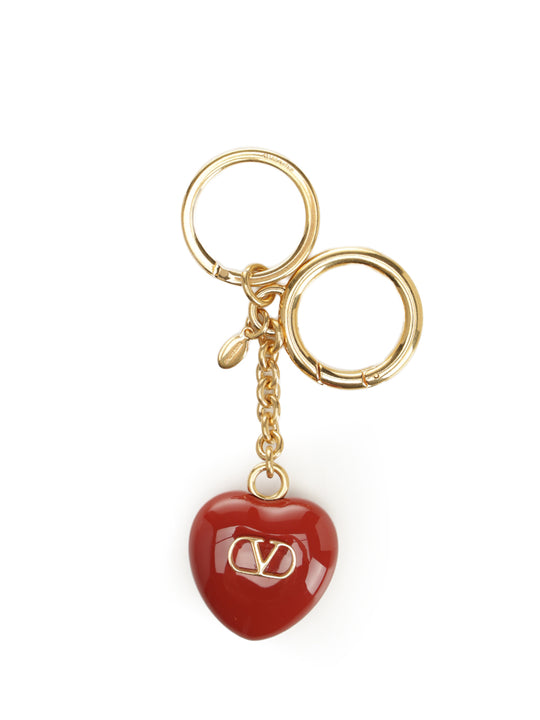 Vlogo Signature Keychain Keyrings Red