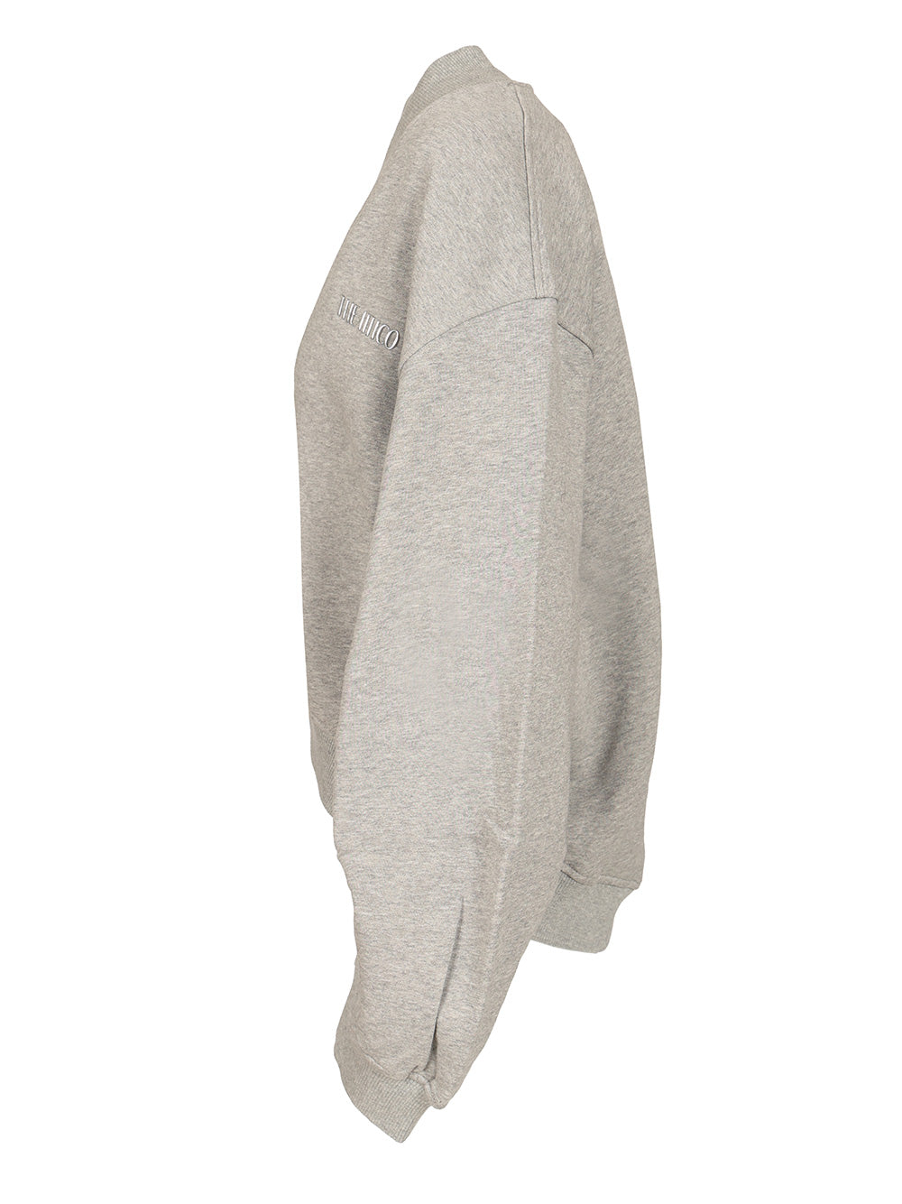 The Attico Fleece Sweatshirt Sweatshirts - Grey | ce0678f9920571fa9be1e13481ddb60b2db3b0aa