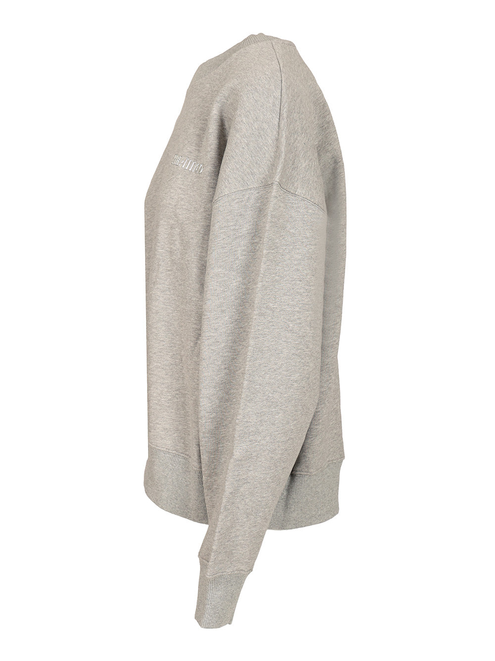 The Attico Fleece Sweatshirt Sweatshirts - Grey | d4aaa1fa9cc963063df82c6705ccb087dd1ee2da