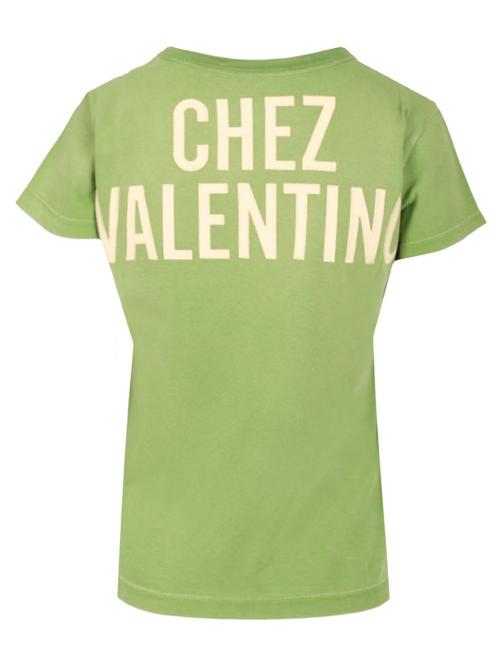 Valentino Garavani Panther T-Shirt - Green | df672ce0728d944fb9daab516764db3904c01554