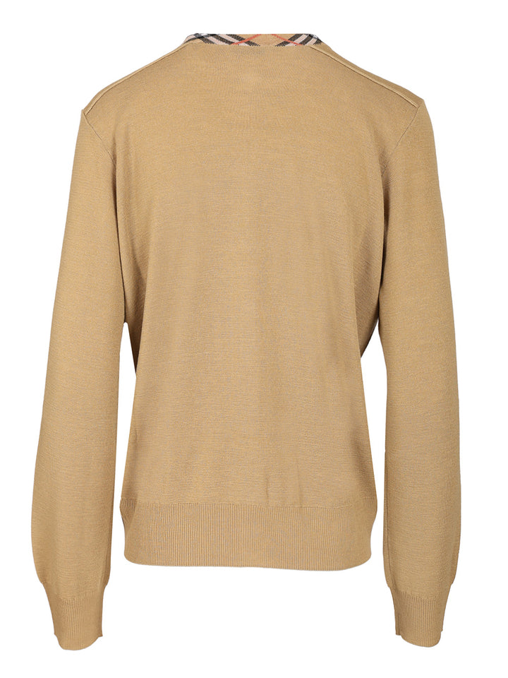 Burberry Wool Cardigan Knitwear - Beige | 92848bfc4cc252230417631833781fbddcf132d5