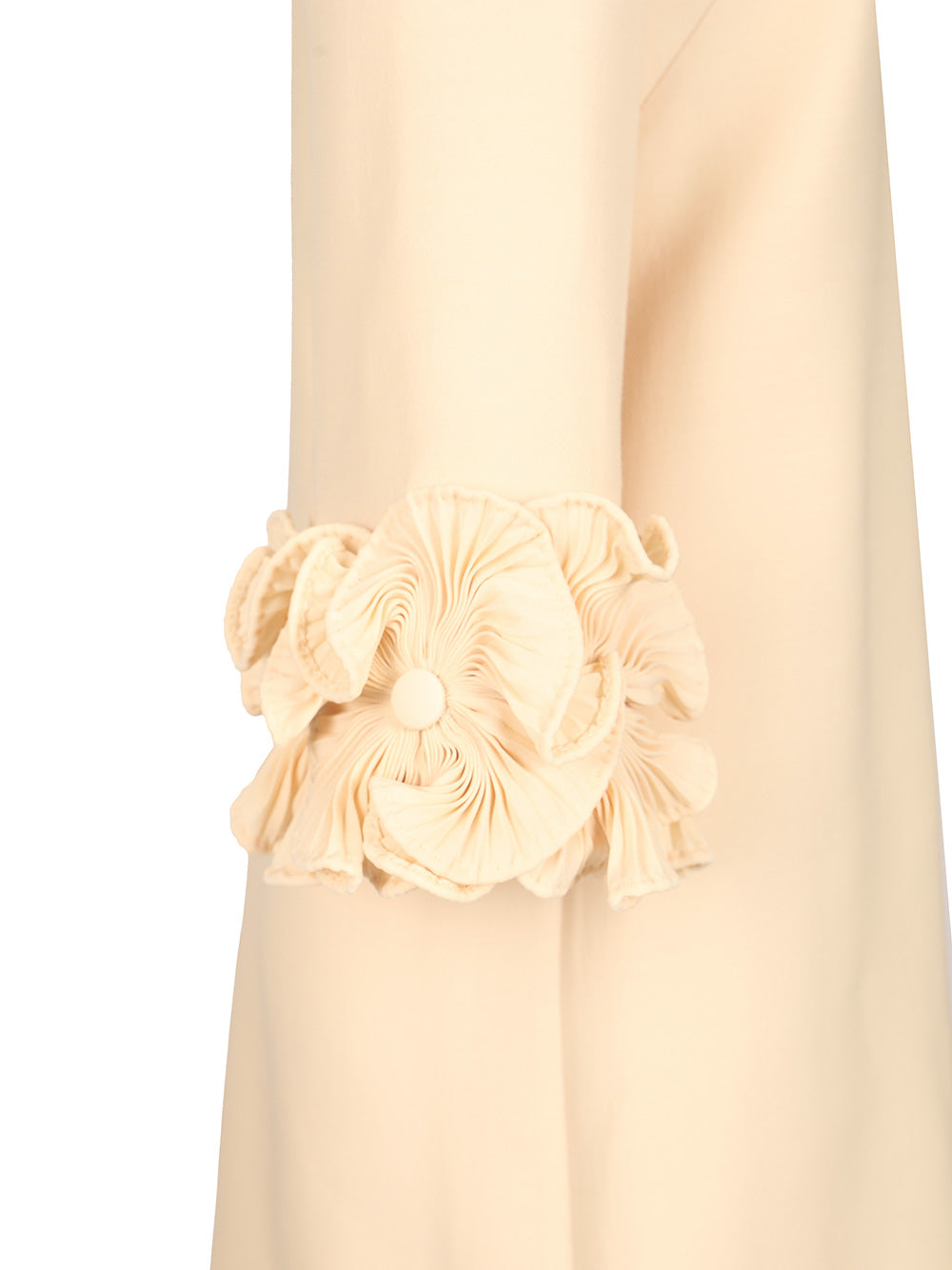 Valentino Garavani Short Dress In Crepe Couture Dresses - Beige | 1a6b677b57ac8ec348ed67c366cc9ed918b5847e