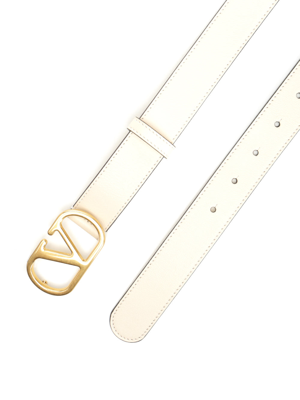 Valentino Garavani Vlogo Signature Belts - White | f1e277d149cffdf652e67f586b71b751b0c3855d