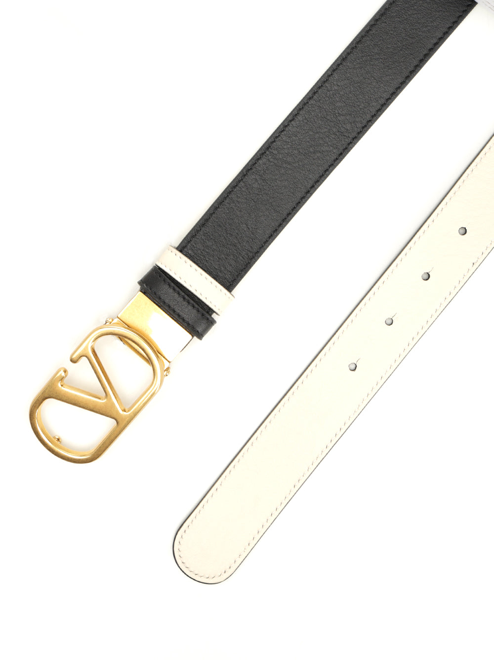 Valentino Garavani Vlogo Signature Belts - Black | aea28924c47eb2671180fa1017e7e28d71dc7273