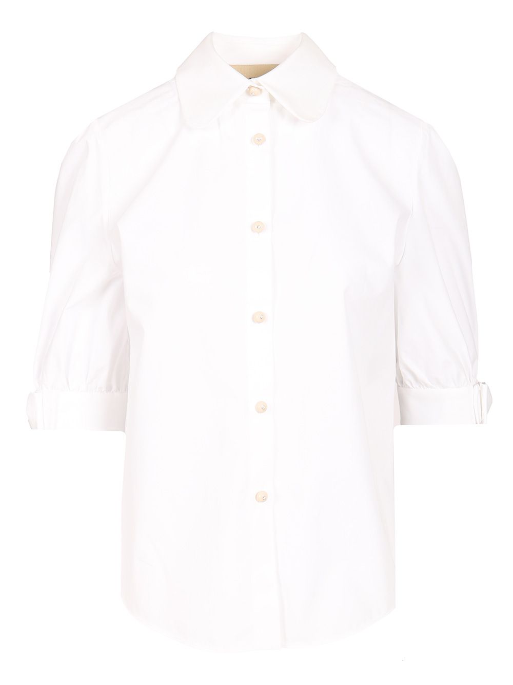 Valentino Garavani Short-Sleeved Shirt Shirts - White | 0502068d079c29921629b5415d11950480d1c853