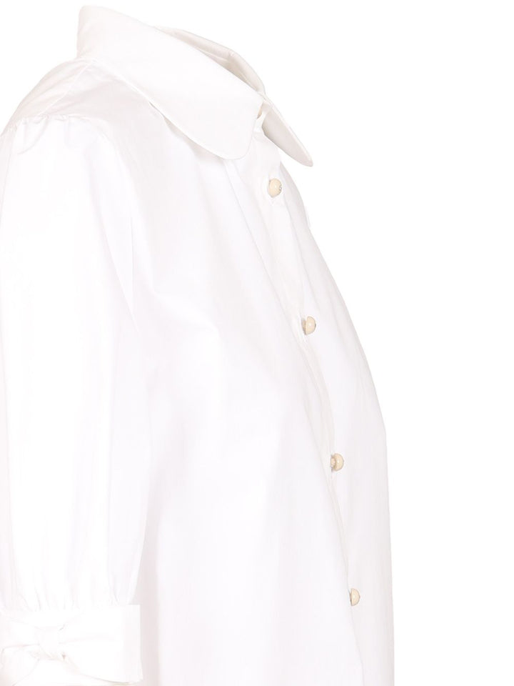 Valentino Garavani Short-Sleeved Shirt Shirts - White | 53849e070a9a88665f90962d9eca6e2c28a5d516