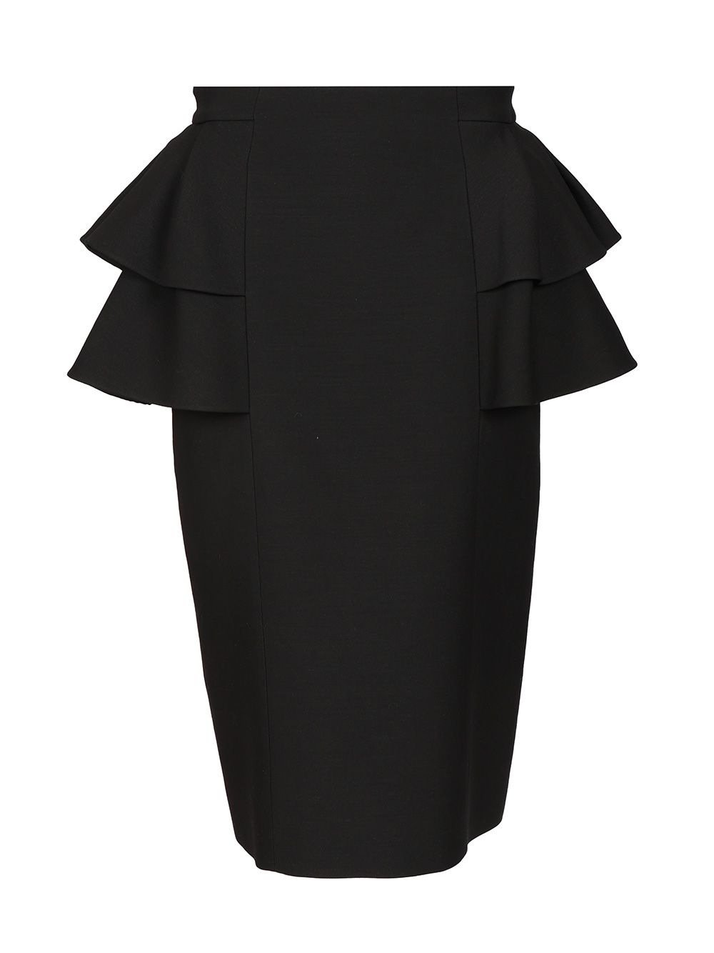 Valentino Garavani Crepe Couture Midi Skirt Skirts - Black | 66d0af3de73e13a290c2281c90762179123e61b5