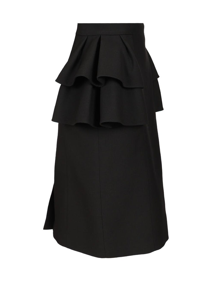 Valentino Garavani Crepe Couture Midi Skirt Skirts - Black | 41c3e530e02c5a7c889791199ab5d9fc02214300