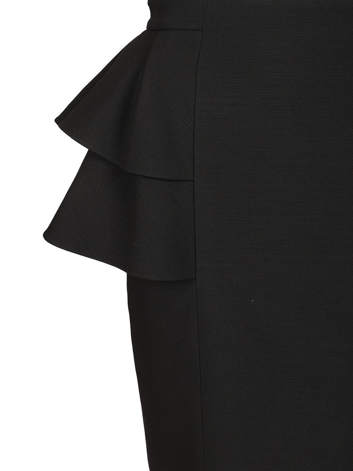 Valentino Garavani Crepe Couture Midi Skirt Skirts - Black | 5373381eb264883aa358638d8b85b645f72ff468