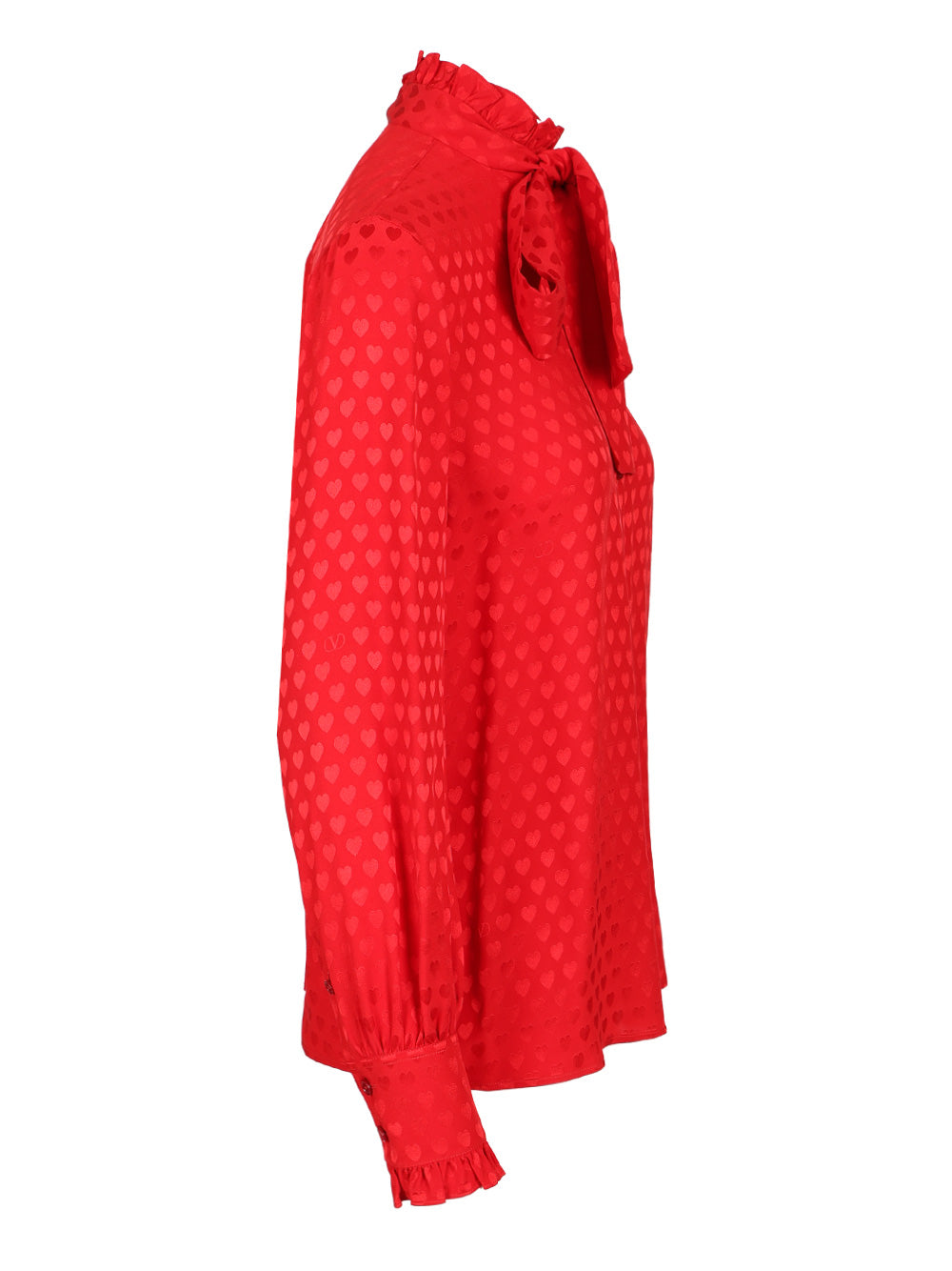 Valentino Garavani Shirt With La Cour De Coeur Print Shirts - Red | 2b251c9a9e01116fee790a95f2f51d2db7590808