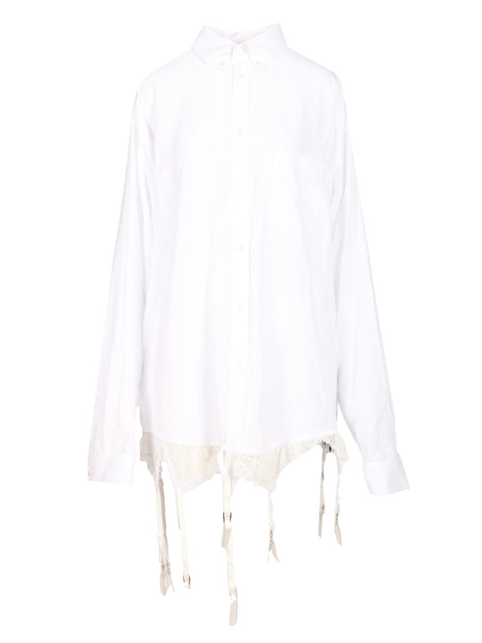 Lingerie Shirt Shirts White