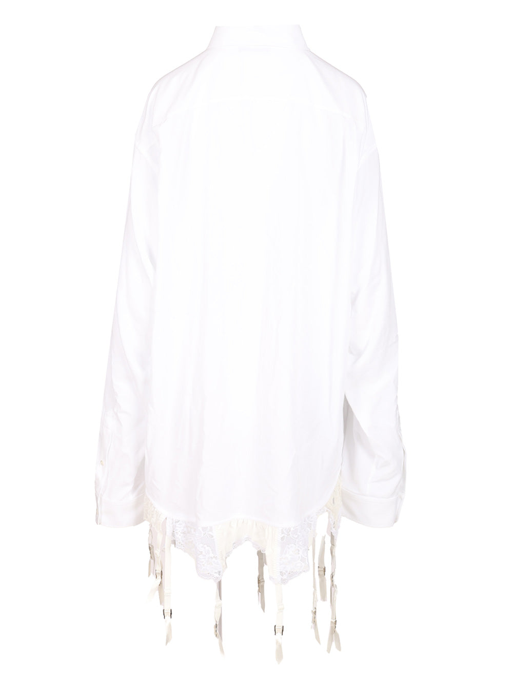 Balenciaga Lingerie Shirt Shirts - White | 31e15df08fe65854812f9b2ba33954d31bf3fdce