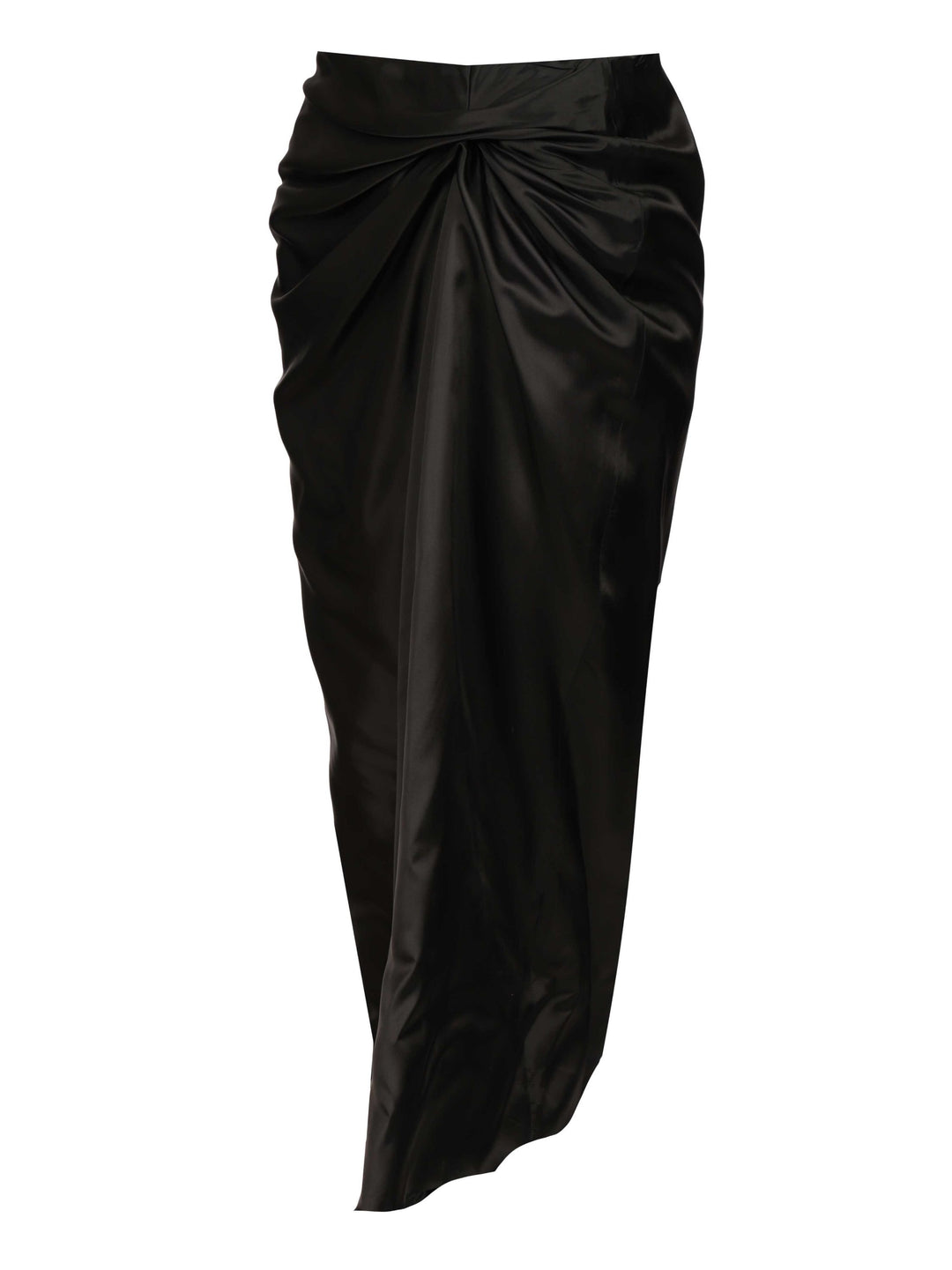Balenciaga Draped Skirt Skirts - Black | 62a313be9edbf7808cfee653af1fc2989b04b280