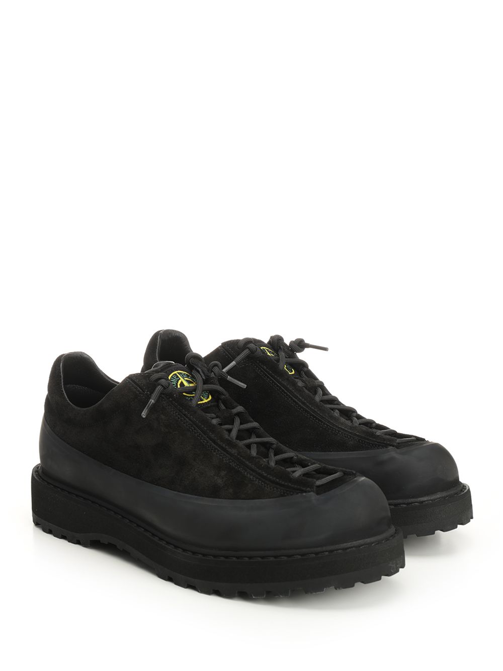 Stone Island Suede Sneaker Sneakers - Black | 84b592fea207105cf1ef5ff4c878f88092a5fbcf