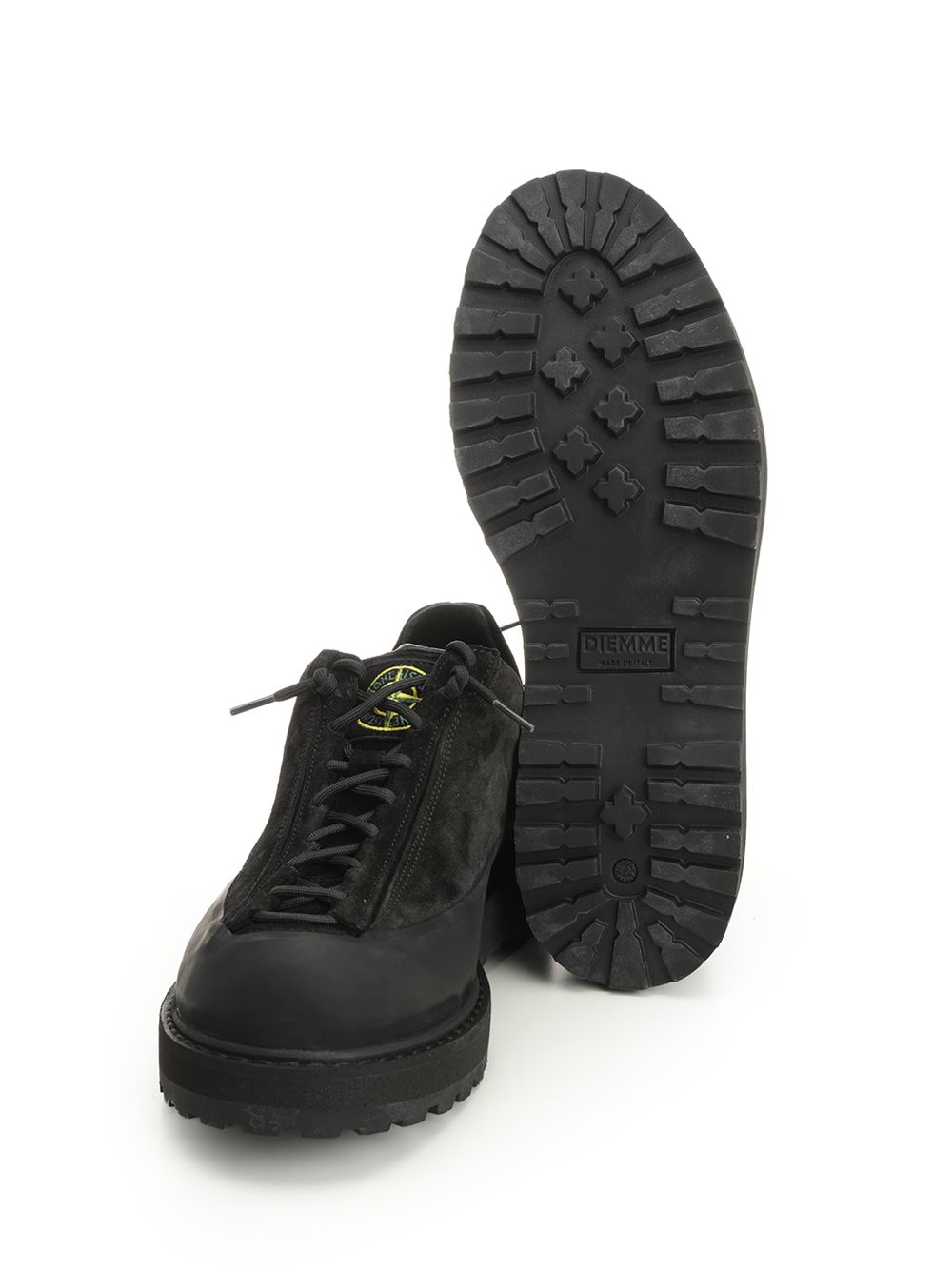 Stone Island Suede Sneaker Sneakers - Black | c1a929832b57a489f5c47871752a7ee9ff7571ba