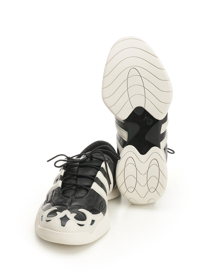 Adidas Y-3 Y-3 Regu 2002 Sneakers - Black | ac6a103435184f51ddfe000be18b7ad483e37d6c
