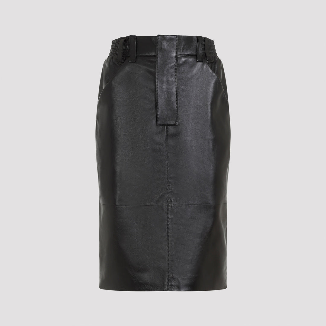 Saint Laurent Midi skirts - Black | 8ee134975096a708467cd4fd9f20c074636656be