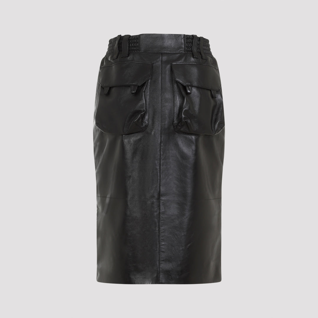 Saint Laurent Midi skirts - Black | c157a6f82ad8761303eee958eb76d622efa6f3ce