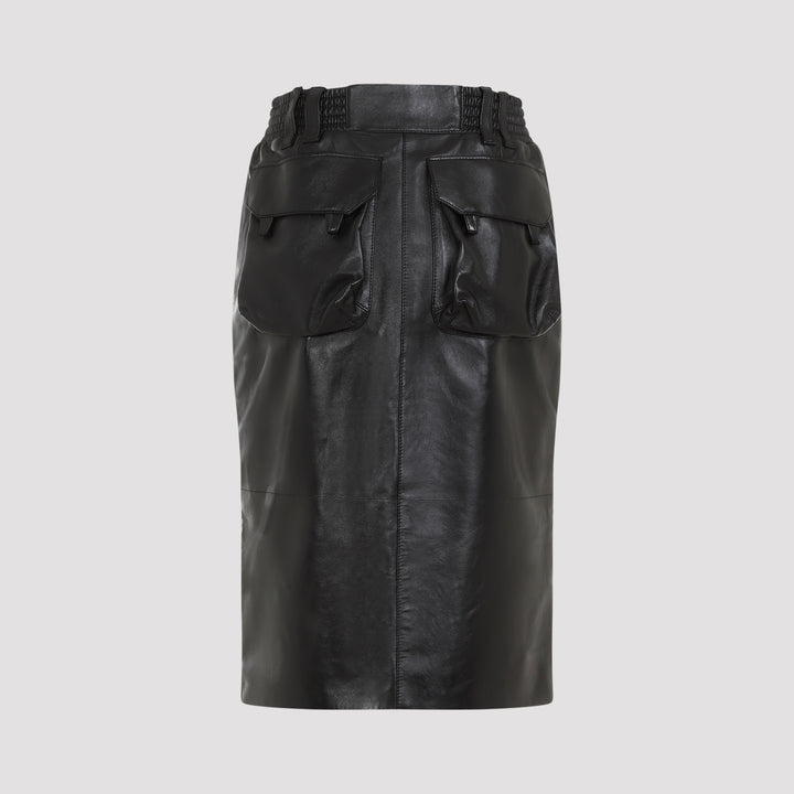 Saint Laurent Midi skirts - Black | c157a6f82ad8761303eee958eb76d622efa6f3ce