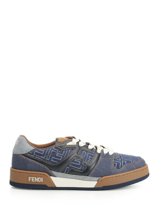Fendi Match Sneakers Blue