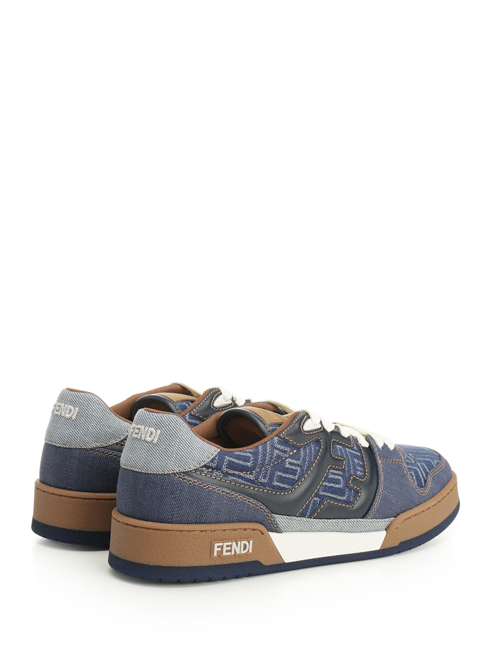 Fendi Fendi Match Sneakers - Blue | 6cad4d066dd5cf47f52595e87493e49cc95eac9e
