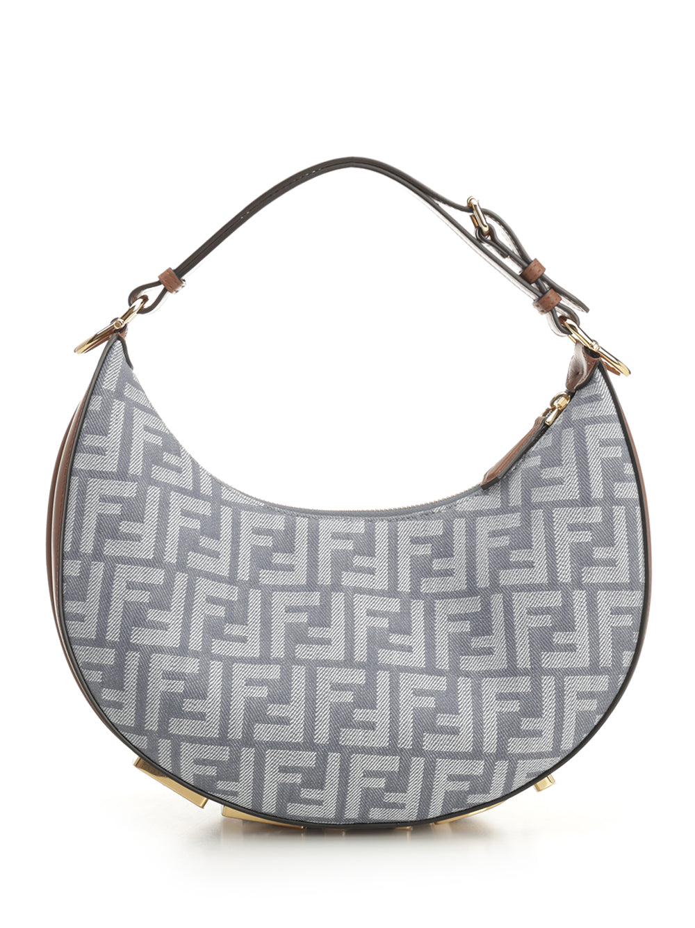 Fendi Fendigraphy" Small Hobo Bag Shoulder Bags - Blue | a063b05051ed4f4342b0ca955ede6a83daf6ff23