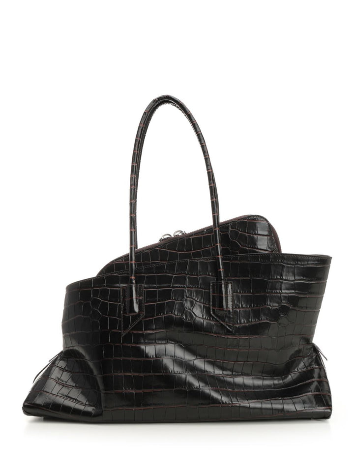 The Attico La Passeggiata Shoulder Bags - Brown | d83c5dba3c554ce87aaa31ab1085791feb7acf09
