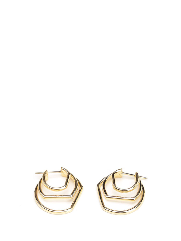 Loewe Multilayer Hoop Earrings Jewelry - Gold | d1b50d4ecd0c130b827daaf3a4fd0e436ec0a927