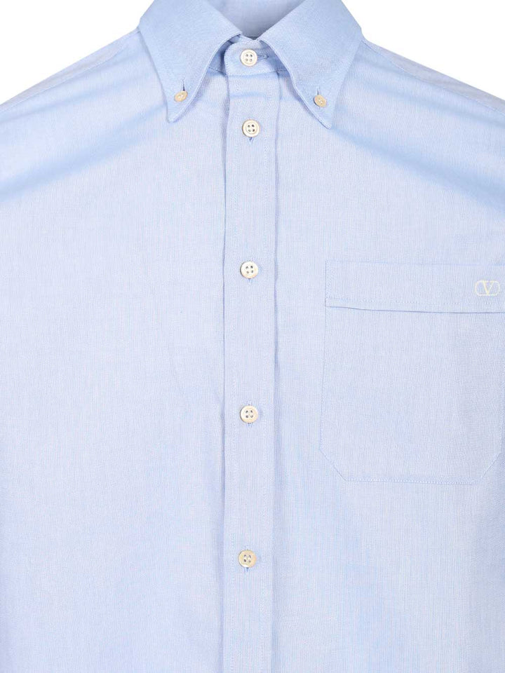 Valentino Garavani Tailored Shirt Shirts - Light blue | a2246a664bc95988f58ab864b332347d36029198