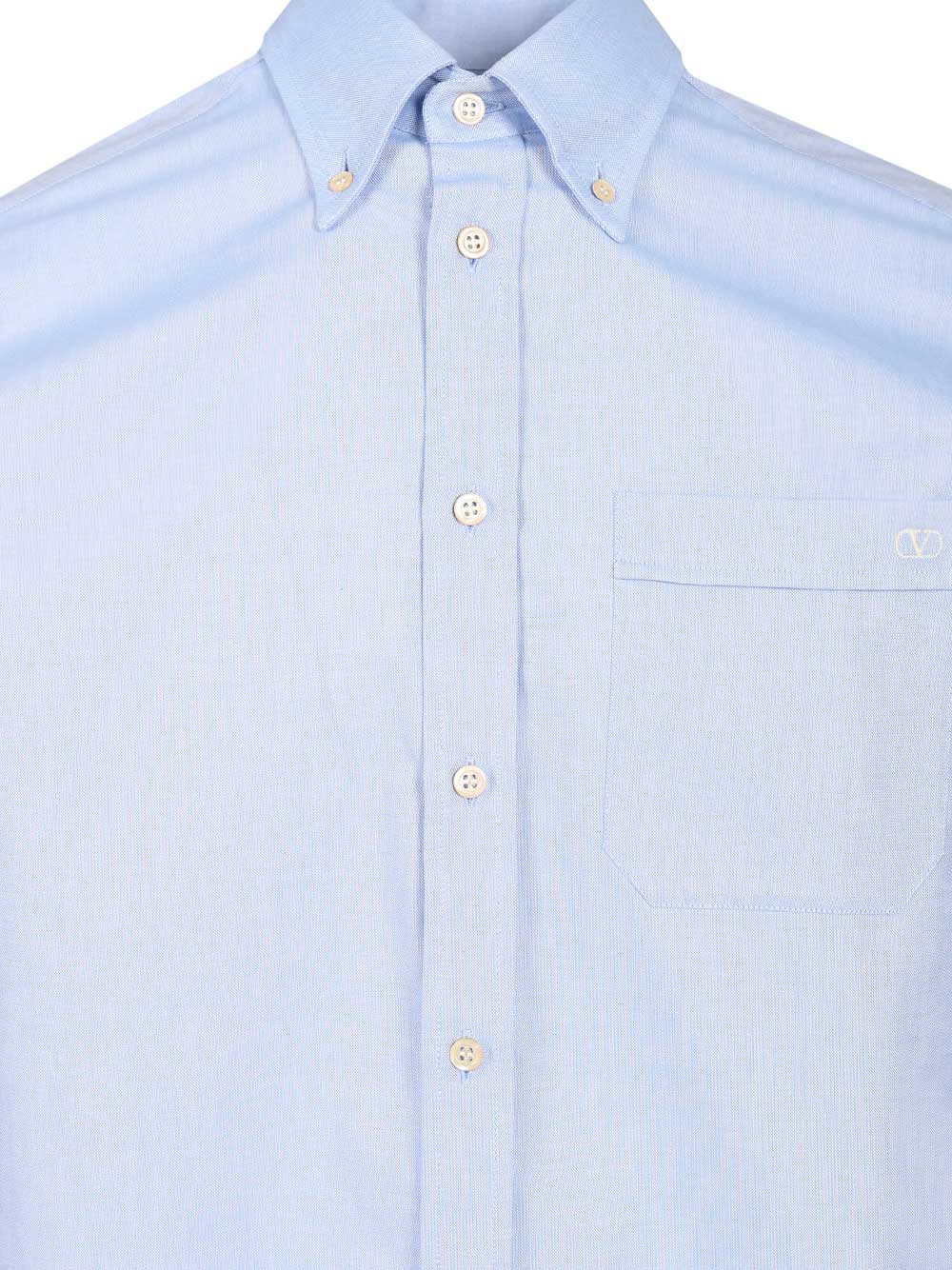 Valentino Garavani Tailored Shirt Shirts - Light blue | a2246a664bc95988f58ab864b332347d36029198